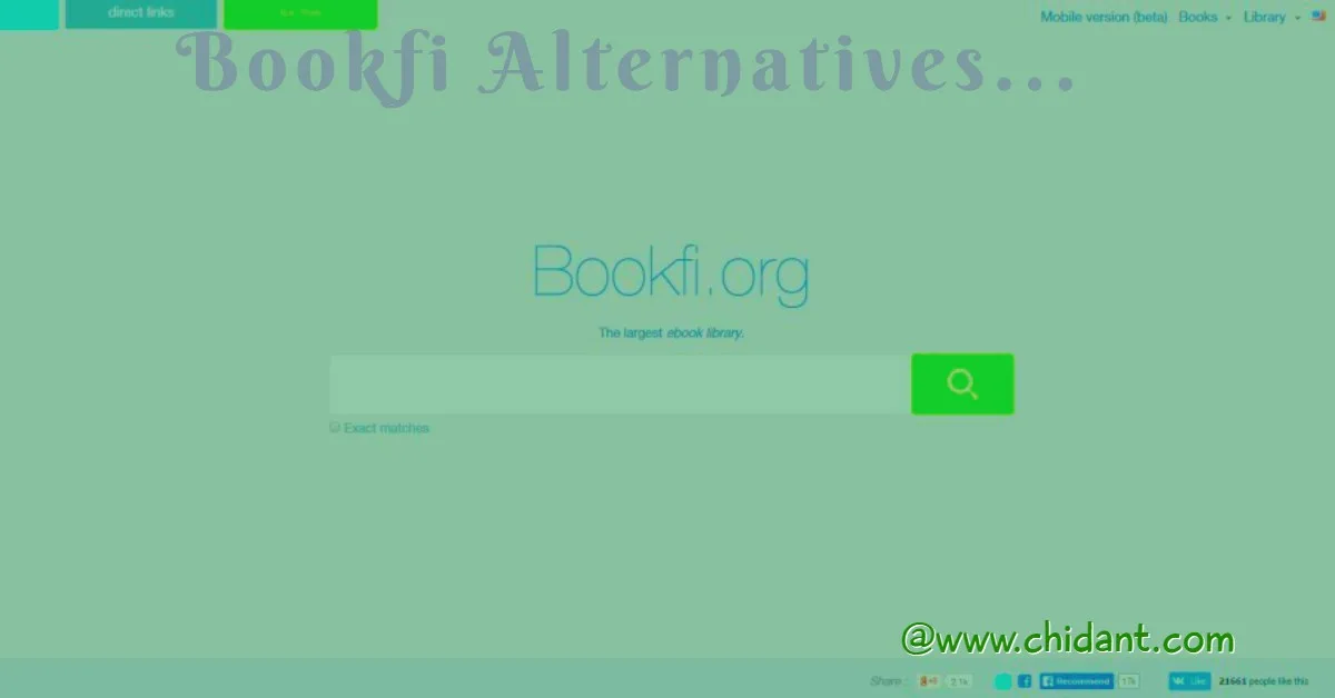Top 35 Bookfi Alternatives (Best Alternatives to Bookfi.net)