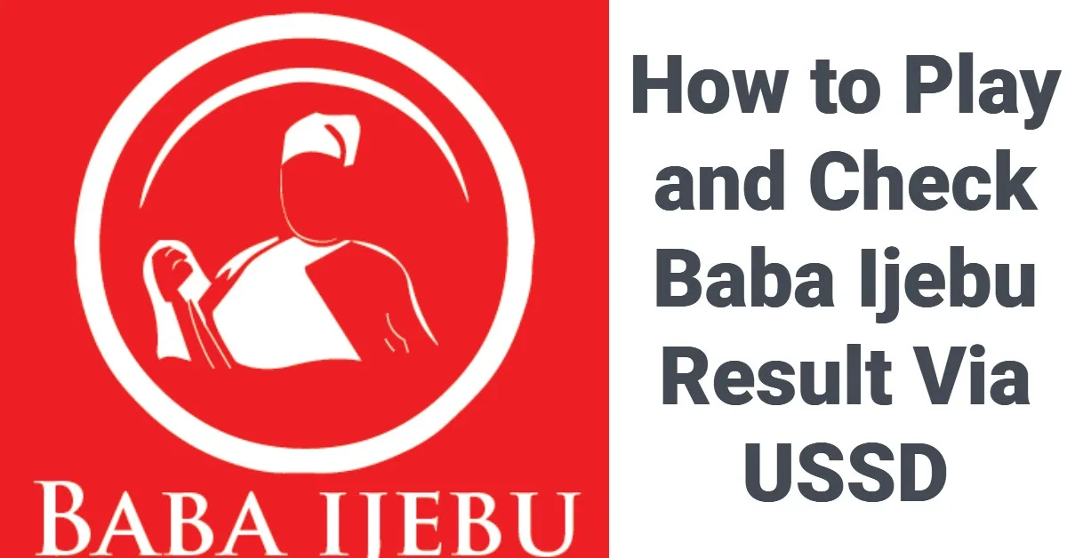 How to Play and Check Baba Ijebu Result Via USSD (Best & Easy Guide )