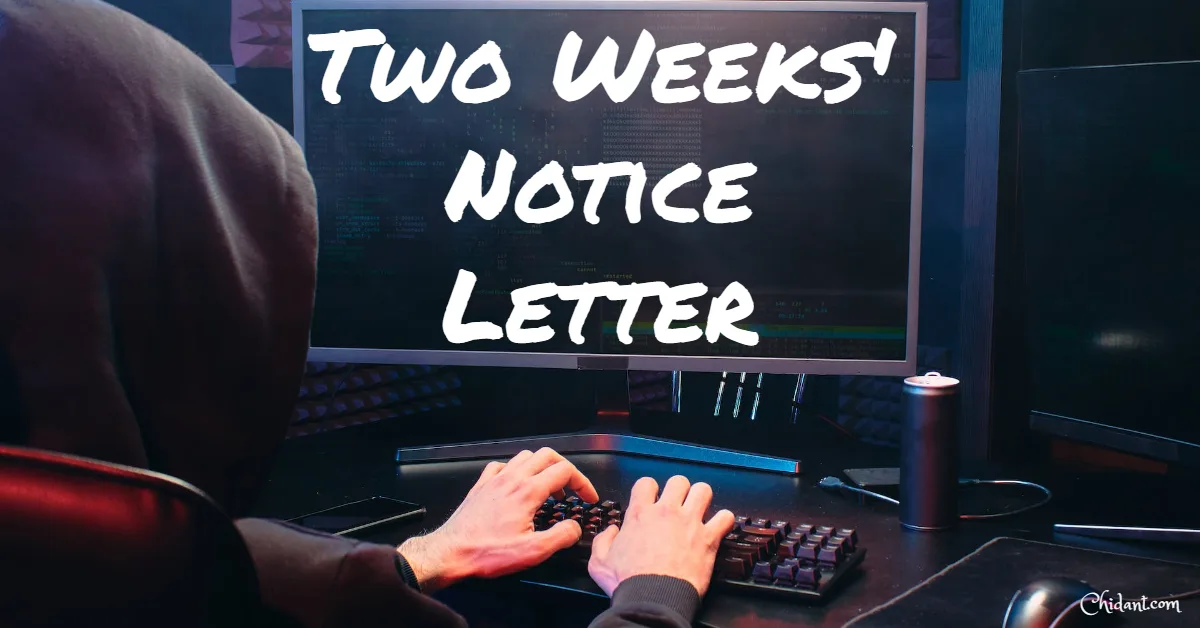 Two Weeks’ Notice Letter [with Tips and Templates]